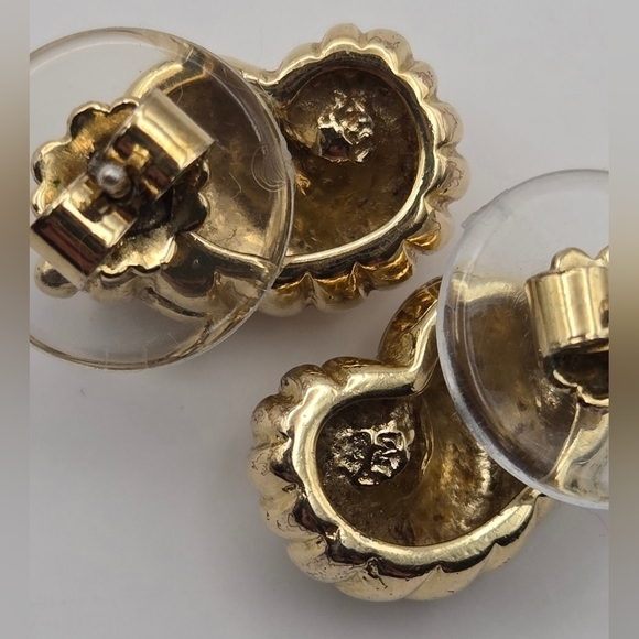 Majorica Pearl Necklace & Earrings Set 925 Vermeil Gold – Box & Papers - Picture 12 of 16